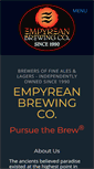 Mobile Screenshot of empyreanbrewingco.com